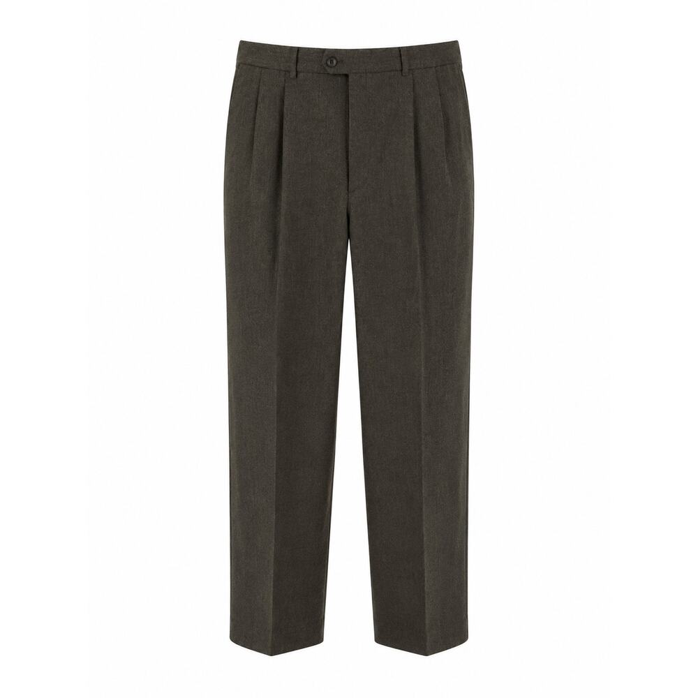 Kuppenheimer Premier Edition Wool Dress Pants Mens Gray Pleated